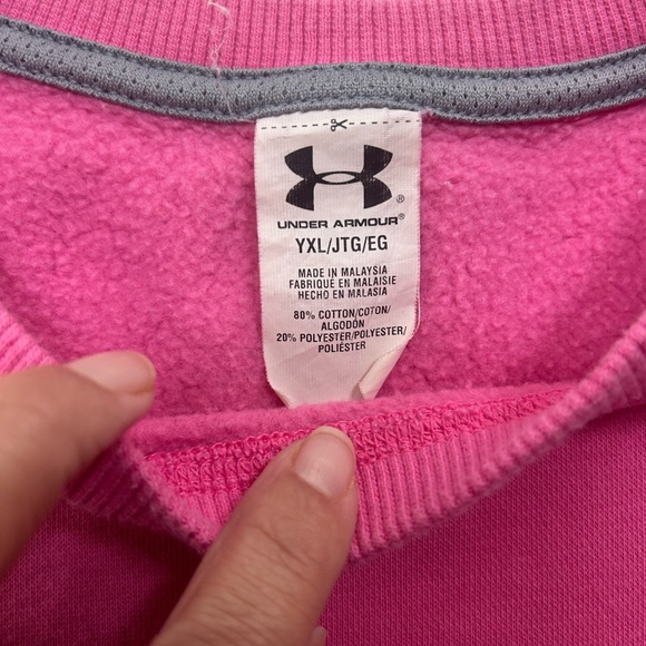 Under Armour Girls Sweatshirt - Picture 3 of 16
